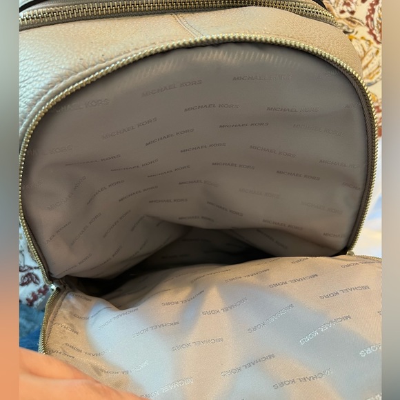 Michael Kors Grey Backpack - Picture 3 of 5